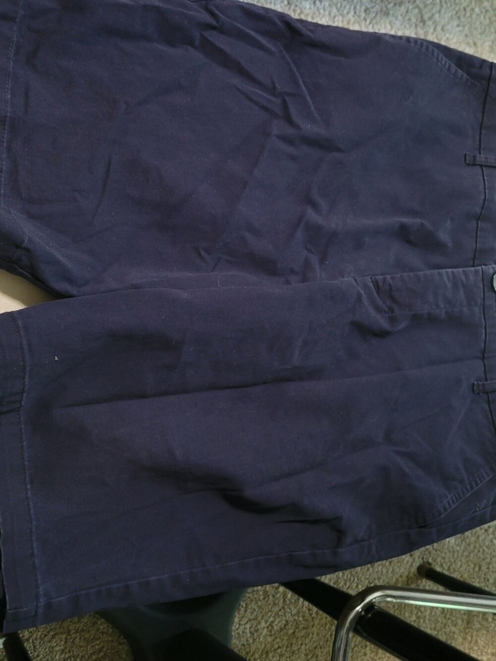 Croft & Barrow Effortless Stretch Navy Women’s Bermuda Shorts
